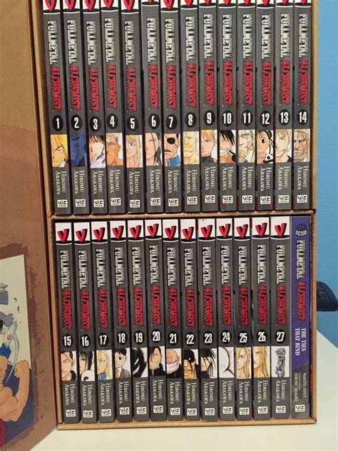 full metal alchemist manga box|fullmetal alchemist complete manga.